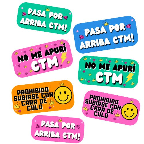 Sticker para auto colores