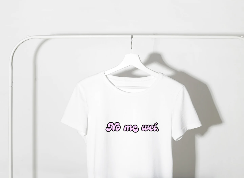 Polera NO ME WEI /oversize