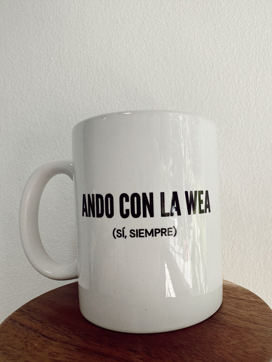 Tazón ando con la weá